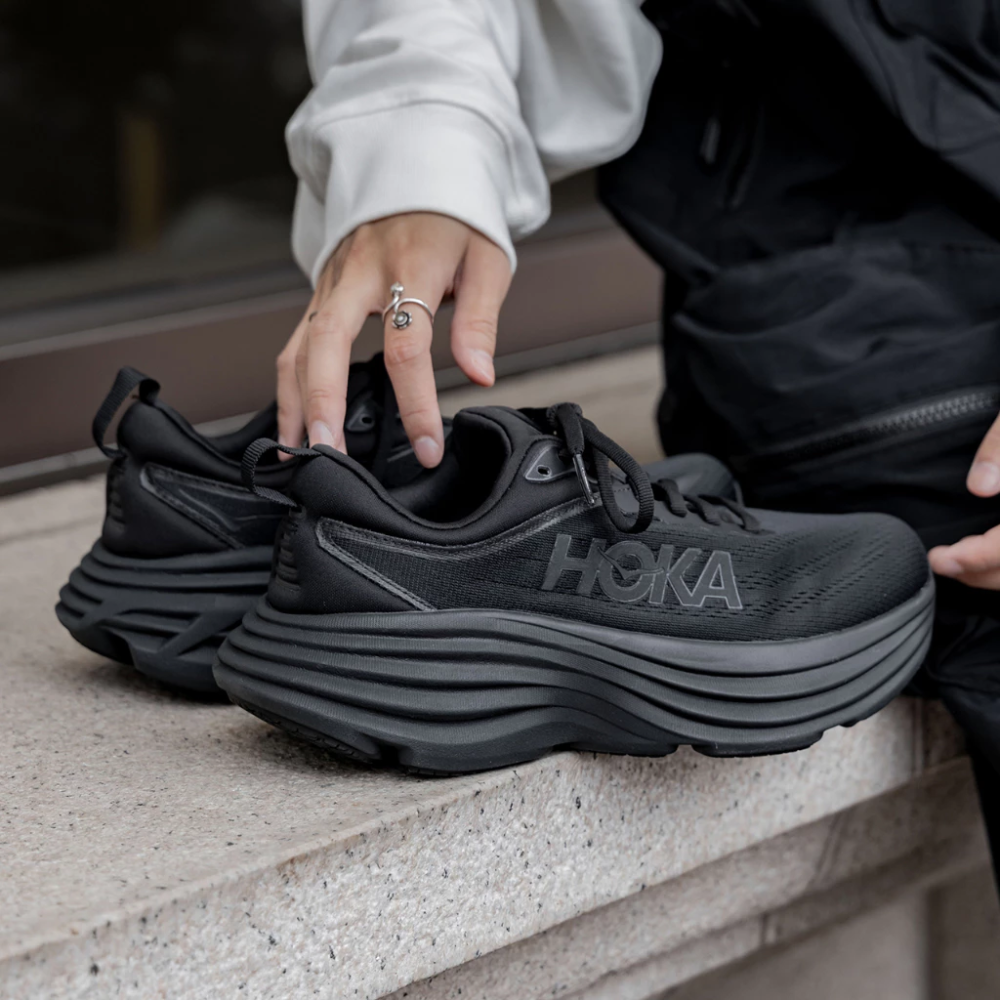 歐美代購Hoka One One Bondi 8 全黑1127953-BBLC-規格圖9
