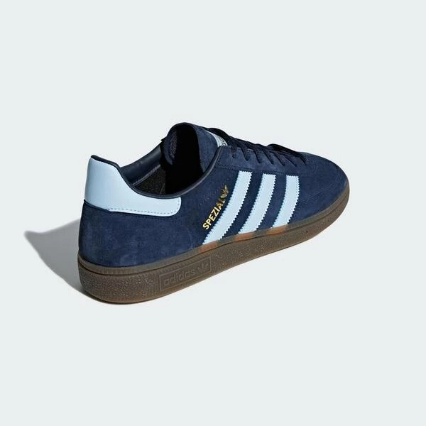 Adidas Handball Spezial BD7633 男女 休閒鞋 經典 復古 麂皮 日常 穿搭 膠底 深藍-細節圖8