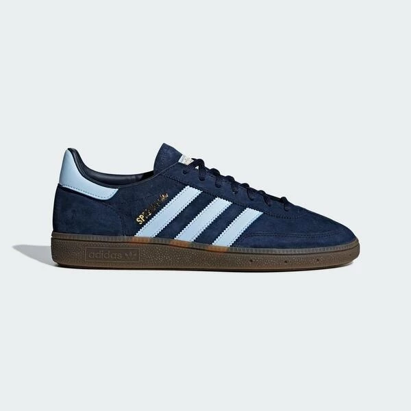 Adidas Handball Spezial BD7633 男女 休閒鞋 經典 復古 麂皮 日常 穿搭 膠底 深藍-規格圖9