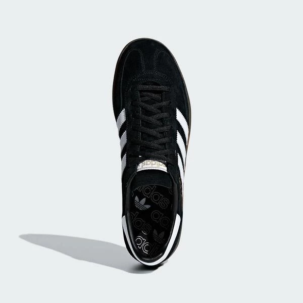 Adidas Handball Spezial DB3021 男女 休閒鞋 經典 復古 麂皮 日常 穿搭 膠底 黑白-細節圖5