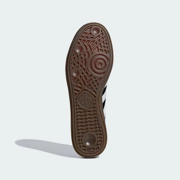 Adidas Handball Spezial DB3021 男女 休閒鞋 經典 復古 麂皮 日常 穿搭 膠底 黑白-細節圖6