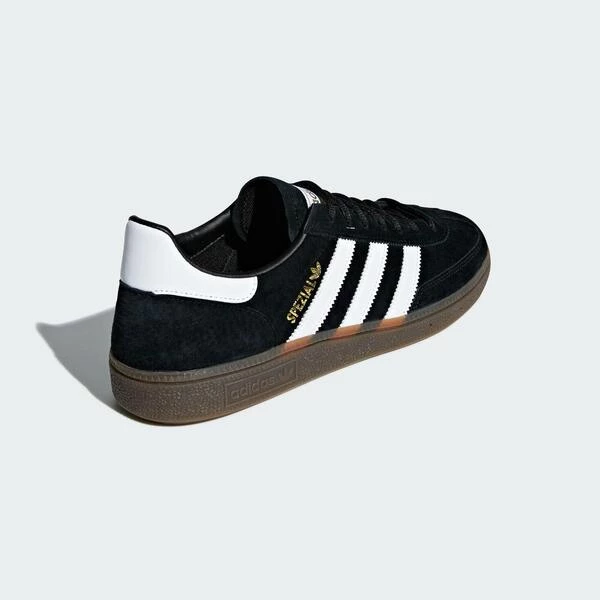 Adidas Handball Spezial DB3021 男女 休閒鞋 經典 復古 麂皮 日常 穿搭 膠底 黑白-細節圖7