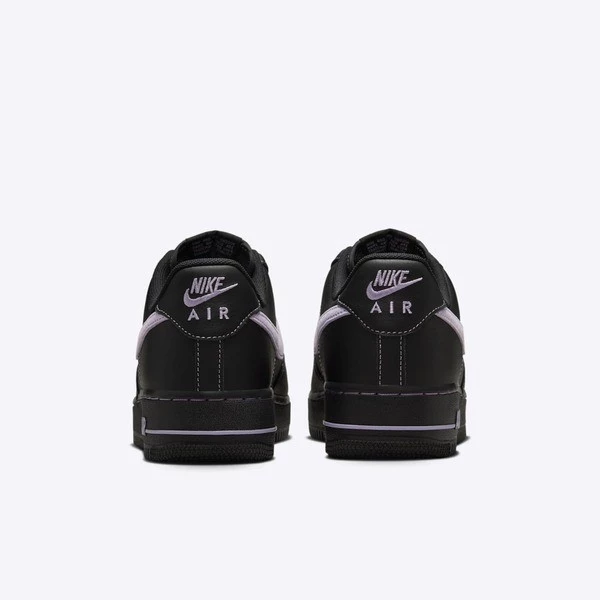 Nike Air Force 1 ＇07 Lv8 HQ2037-001 男 運動休閒鞋 經典 AF1 穿搭 黑紫-細節圖6
