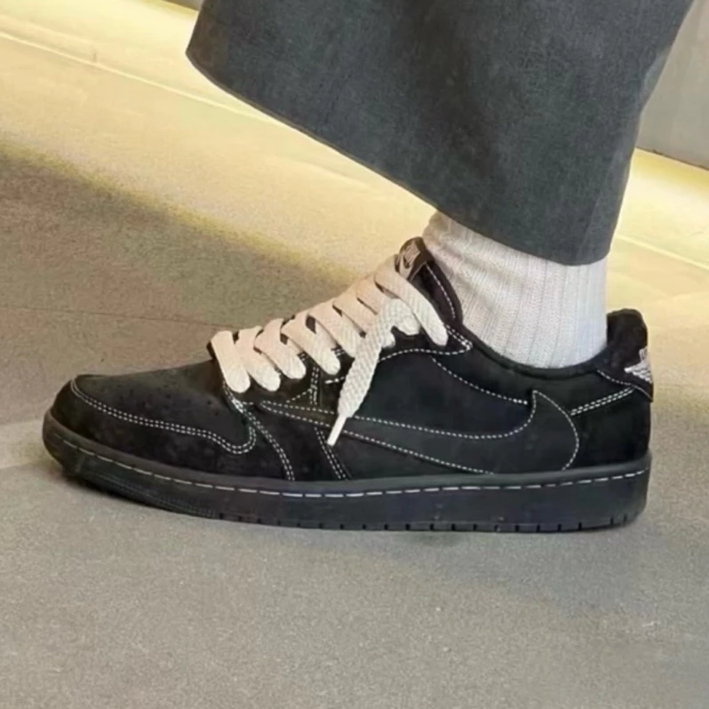 AIR JORDAN 1 LOW OG SP DM7866-001 倒勾 Travis Scott-細節圖3