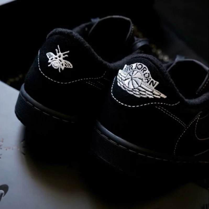 AIR JORDAN 1 LOW OG SP DM7866-001 倒勾 Travis Scott-細節圖4
