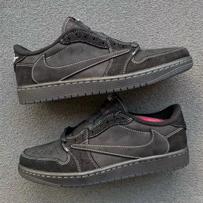AIR JORDAN 1 LOW OG SP DM7866-001 倒勾 Travis Scott-細節圖5