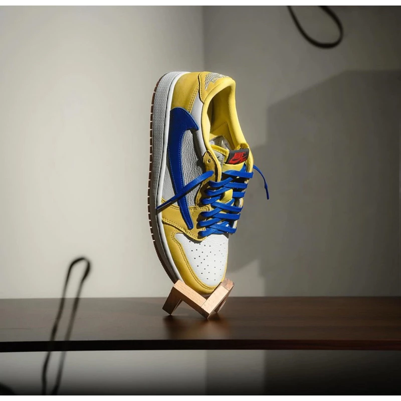 JORDAN 1 LOW TRAVIS SCOTT DZ4137-700 限量 倒勾-細節圖8