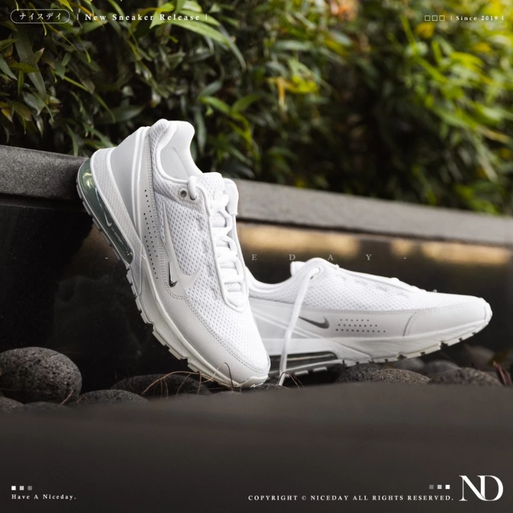 NIKE Air Max Pulse 白 氣墊 男女尺寸 運動休閒鞋 透氣 DR0453-101-細節圖3