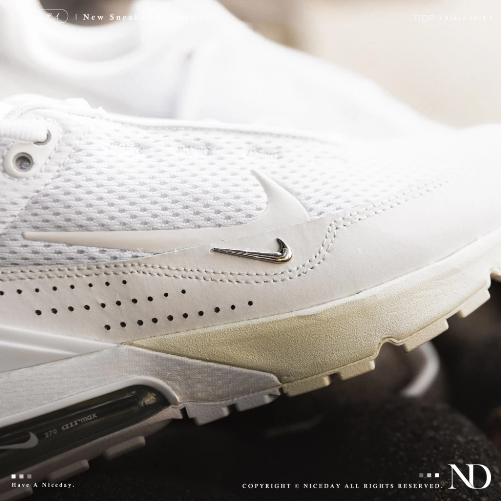 NIKE Air Max Pulse 白 氣墊 男女尺寸 運動休閒鞋 透氣 DR0453-101-細節圖5