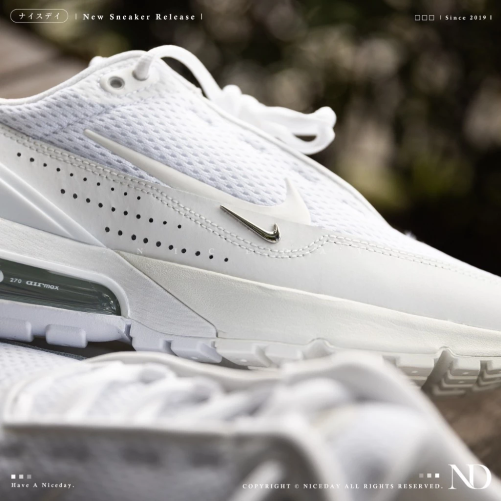 NIKE Air Max Pulse 白 氣墊 男女尺寸 運動休閒鞋 透氣 DR0453-101-細節圖6