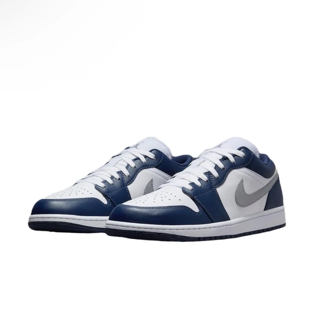Air Jordan 1 Low Midnight Navy 午夜藍 低筒 海軍藍 灰 553558-141-細節圖6