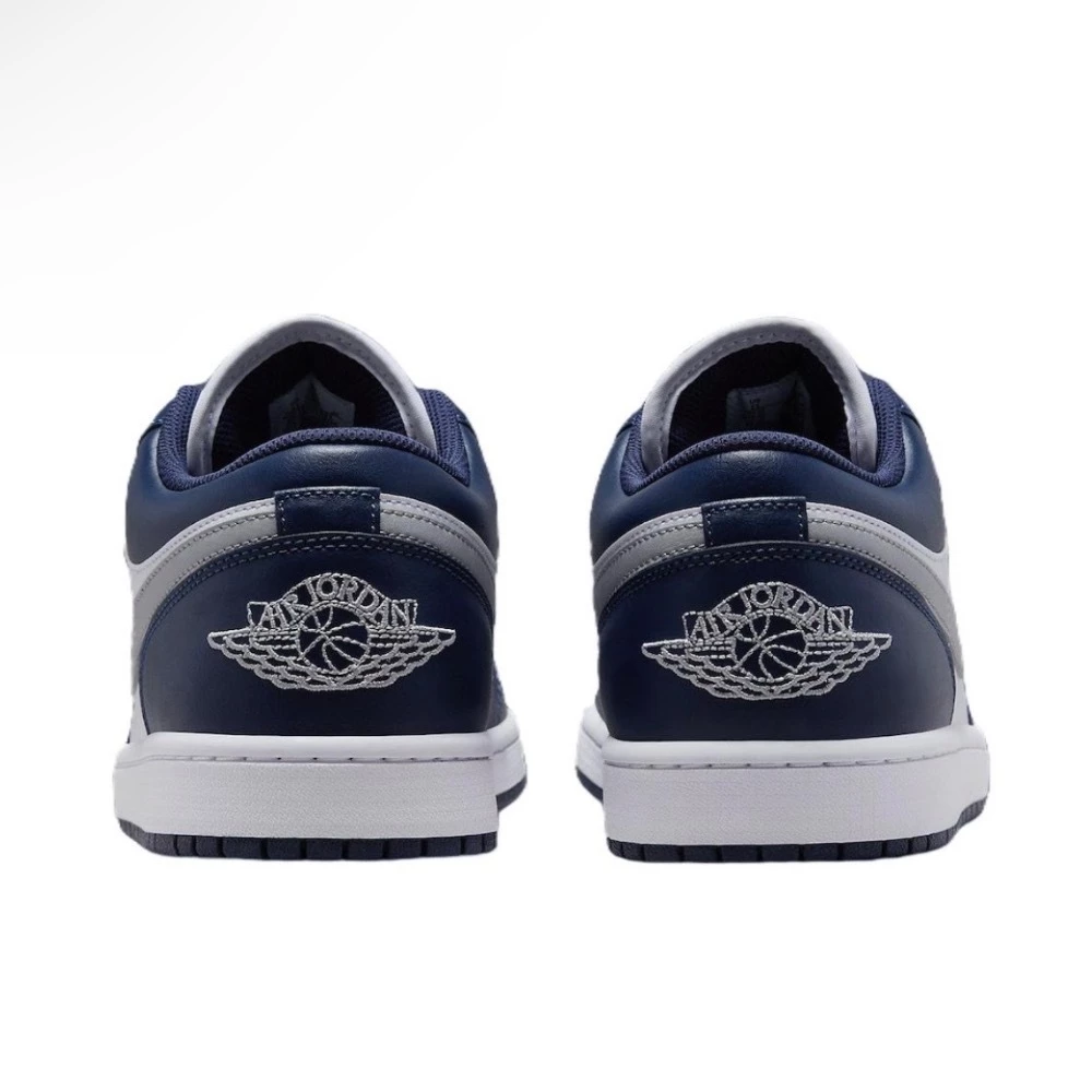 Air Jordan 1 Low Midnight Navy 午夜藍 低筒 海軍藍 灰 553558-141-細節圖8