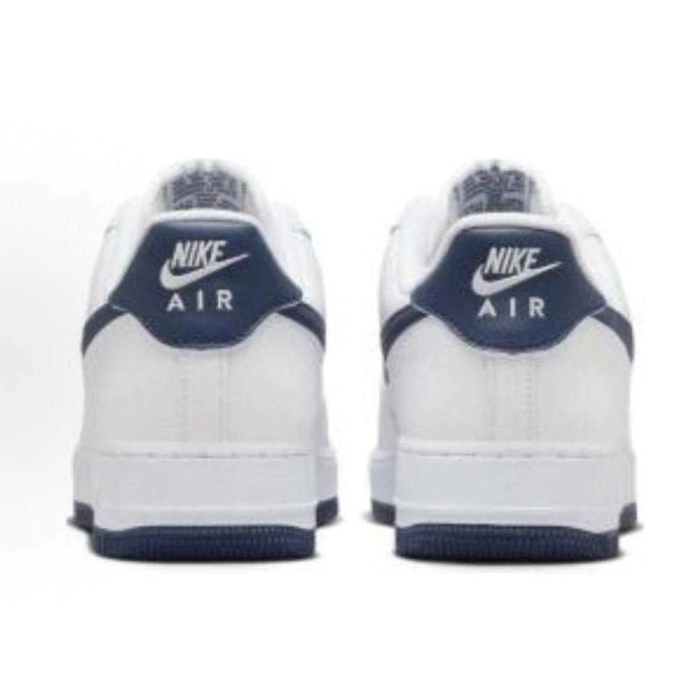 Nike Air Force 1 ＇07 運動 經典 海軍藍 白 深藍 休閒鞋 男鞋 FJ4146-104-細節圖8