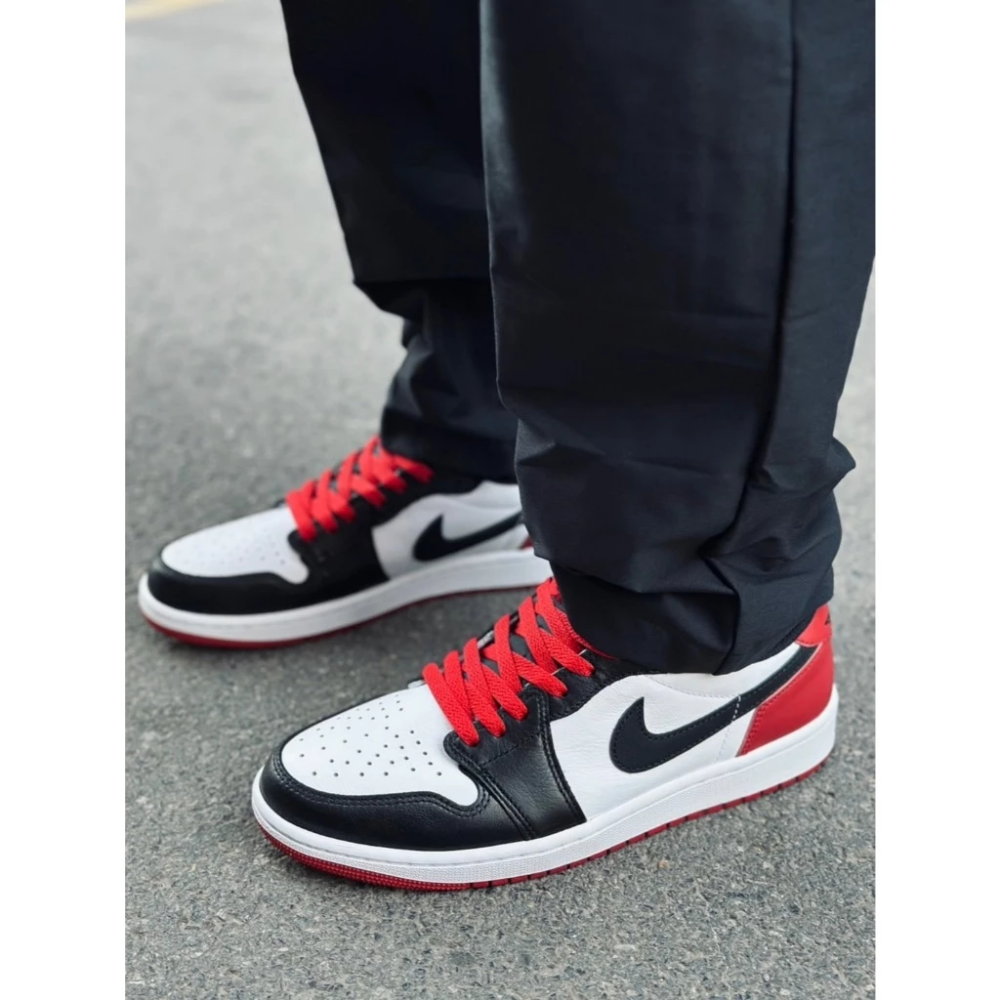 Air Jordan 1 Low OG Black Toe 黑紅腳趾 黑紅 男鞋 休閒鞋 CZ0790-106-細節圖2