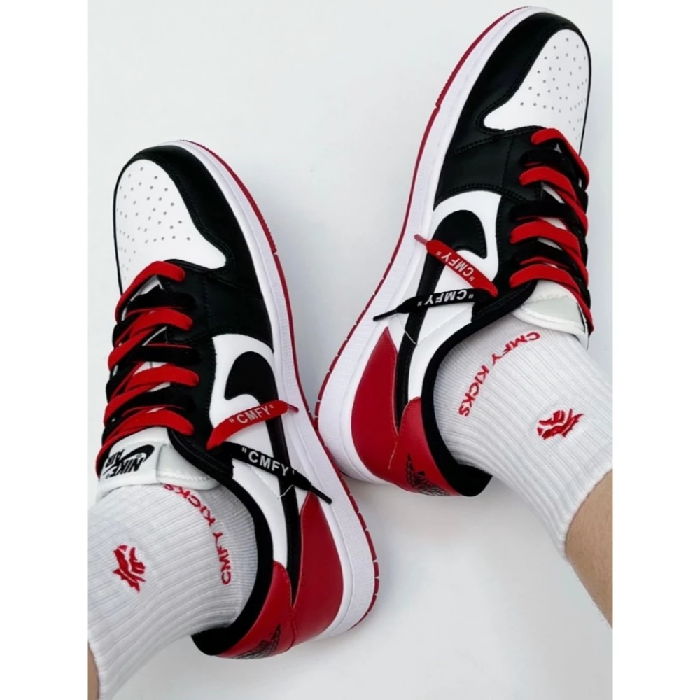 Air Jordan 1 Low OG Black Toe 黑紅腳趾 黑紅 男鞋 休閒鞋 CZ0790-106-細節圖3
