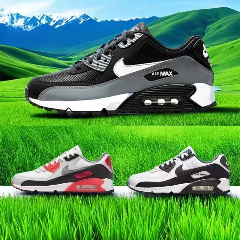 NIKE AIR MAX 90輕便氣墊鞋 男女跑鞋 休閒運動鞋 情侶鞋#送禮推薦-細節圖2
