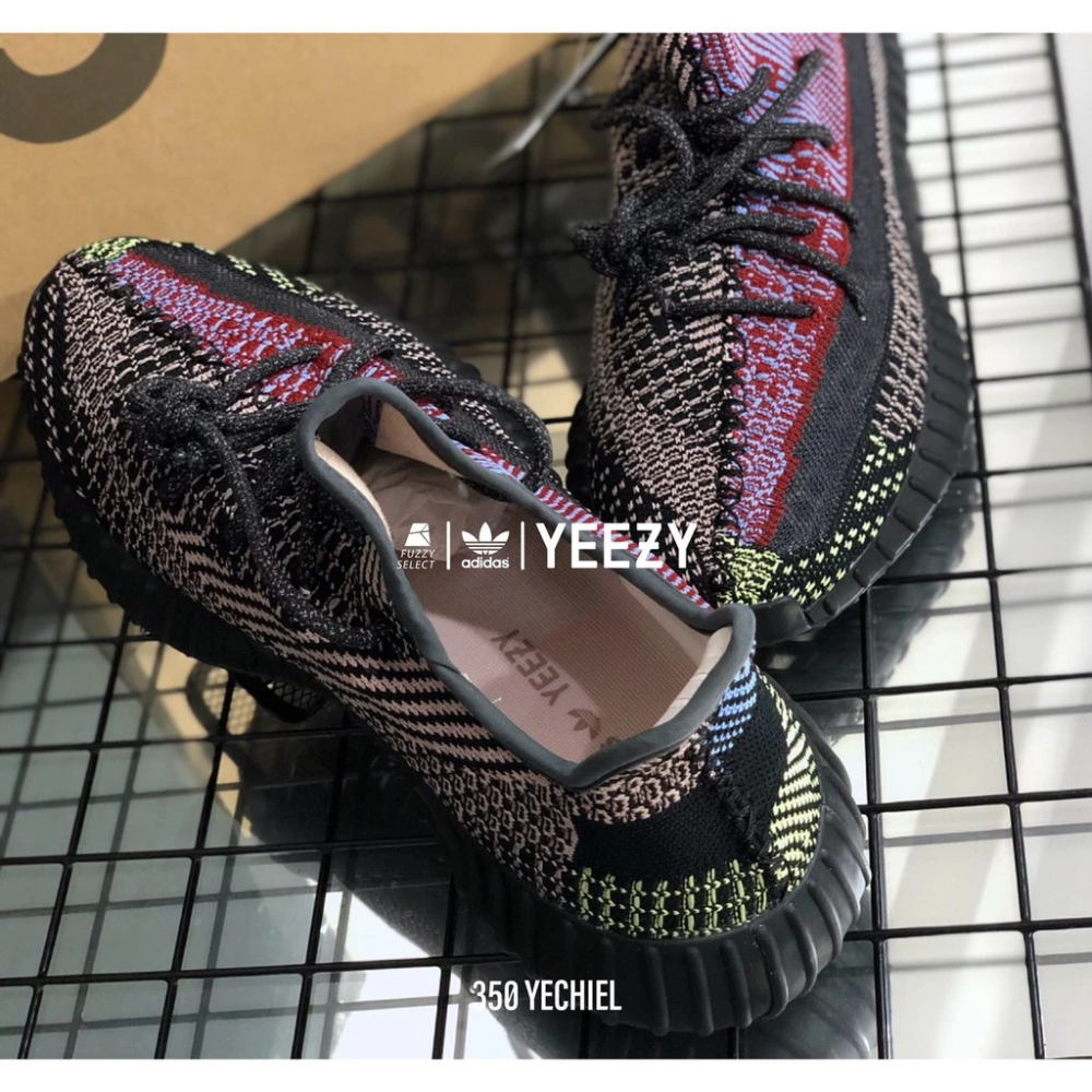 Adidas Yeezy Boost 350 V2 Yecheil 反光 FW5190 FX4145-細節圖4