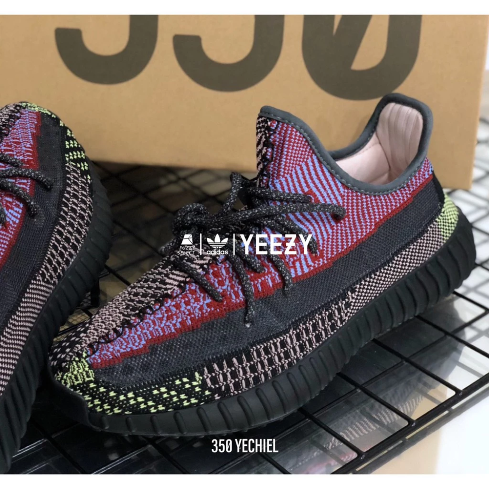 Adidas Yeezy Boost 350 V2 Yecheil 反光 FW5190 FX4145-細節圖5