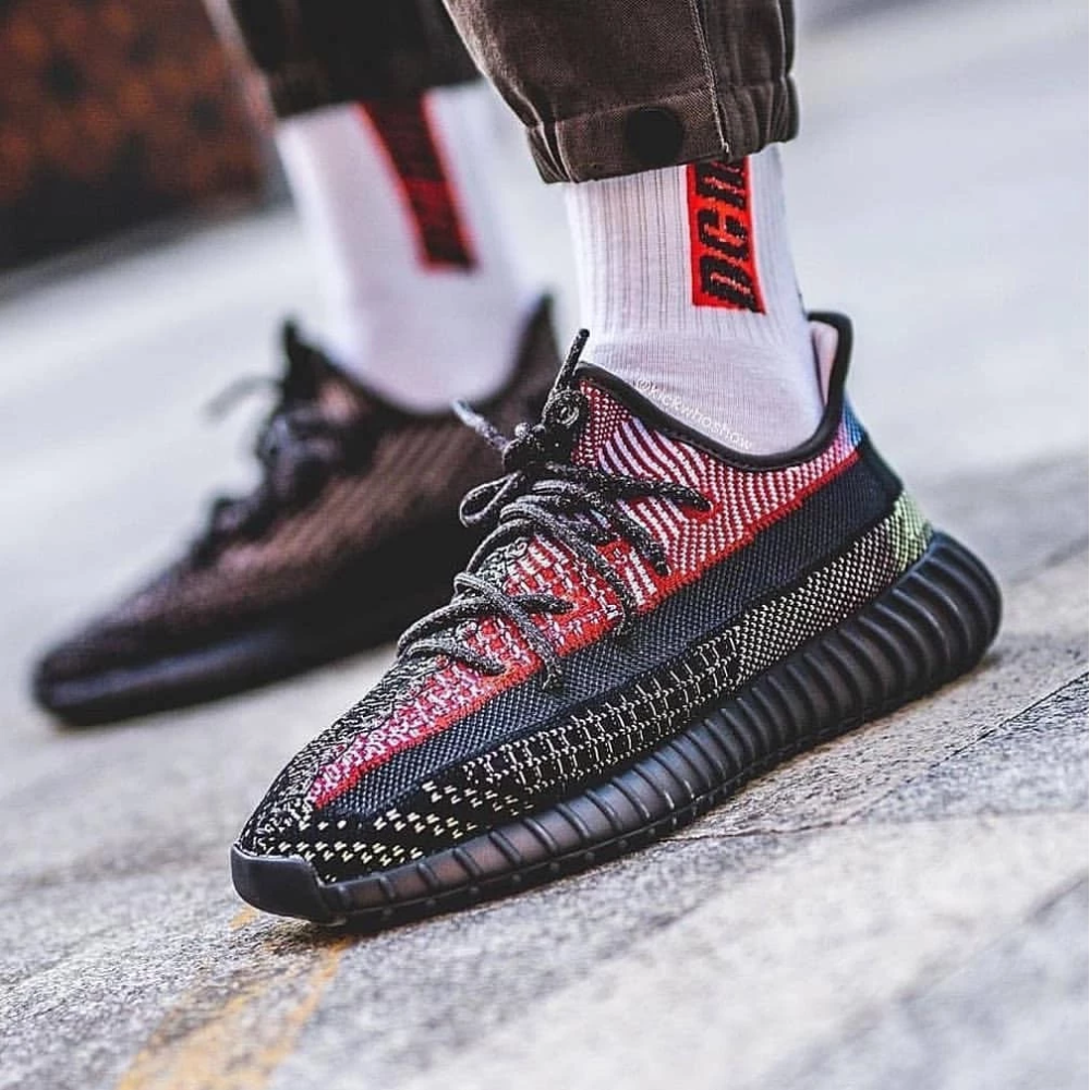 Adidas Yeezy Boost 350 V2 Yecheil 反光 FW5190 FX4145-規格圖9