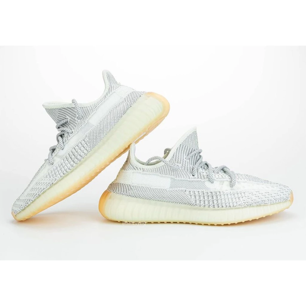 Adidas Yeezy Boost 350 V2 Yeshaya 灰天使 鞋帶反光 FX4348-細節圖5