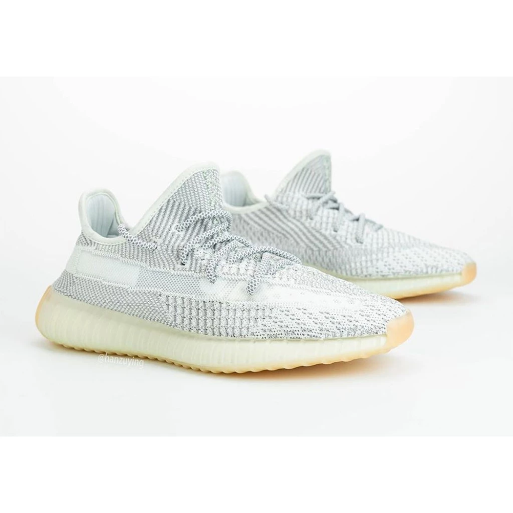 Adidas Yeezy Boost 350 V2 Yeshaya 灰天使 鞋帶反光 FX4348-細節圖7