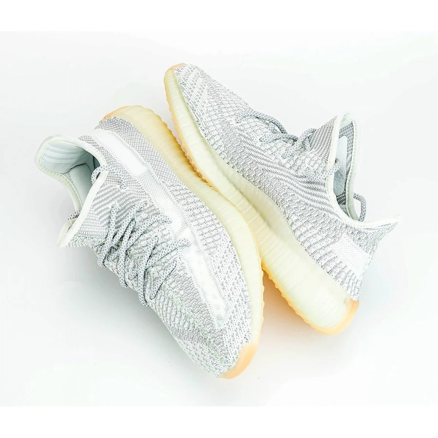 Adidas Yeezy Boost 350 V2 Yeshaya 灰天使 鞋帶反光 FX4348-細節圖8