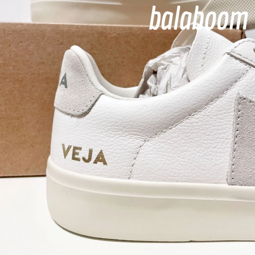 【 法國🇫🇷VEJA 🇧🇷巴西製】Campo 荔枝皮 小白鞋 男女鞋-細節圖4