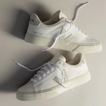 【 法國🇫🇷VEJA 🇧🇷巴西製】Campo 荔枝皮 小白鞋 男女鞋-細節圖5