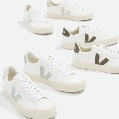 【 法國🇫🇷VEJA 🇧🇷巴西製】Campo 荔枝皮 小白鞋 男女鞋-細節圖6