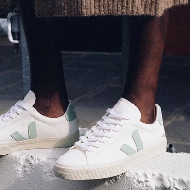 【 法國🇫🇷VEJA 🇧🇷巴西製】Campo 荔枝皮 小白鞋 男女鞋-細節圖9