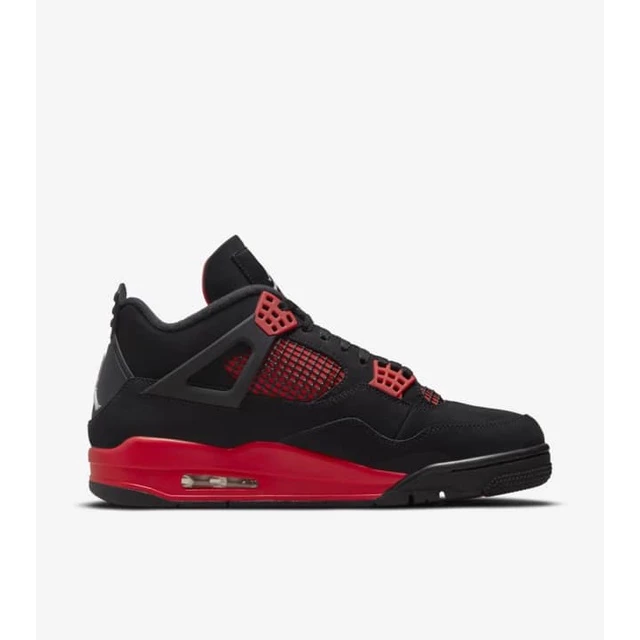 Air Jordan 4 Retro Red Thunder CT8527-016 AJ4 黑紅-細節圖4