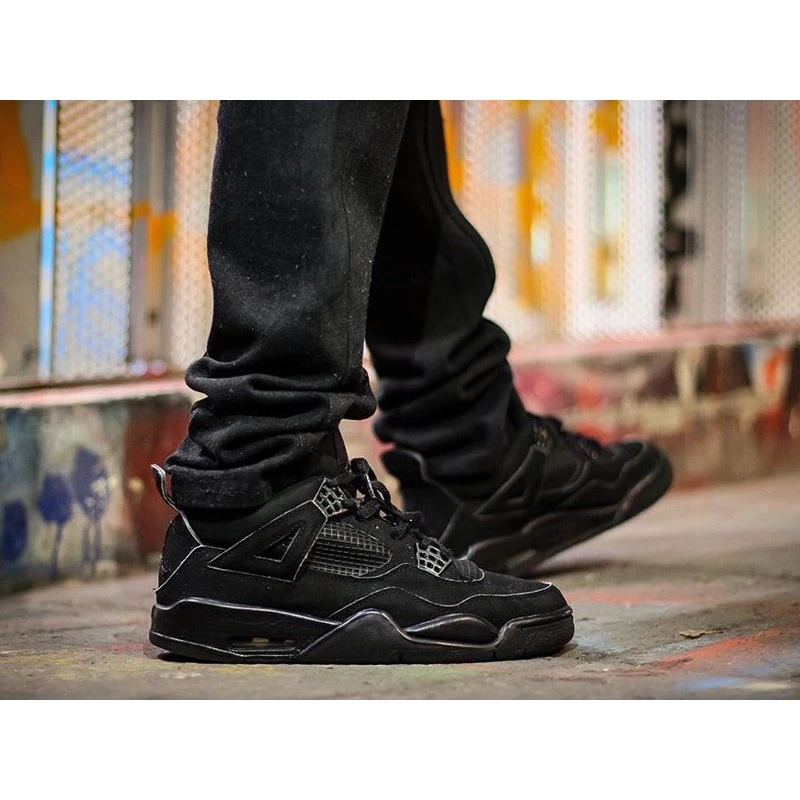 Air Jordan 4 Black Cat CU1110-010 黑貓 籃球鞋 AJ4-細節圖7
