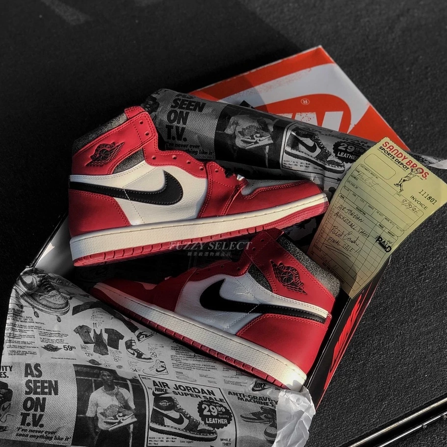 Air Jordan 1 High OG Lost and Found 芝加哥 DZ5485-612-細節圖3