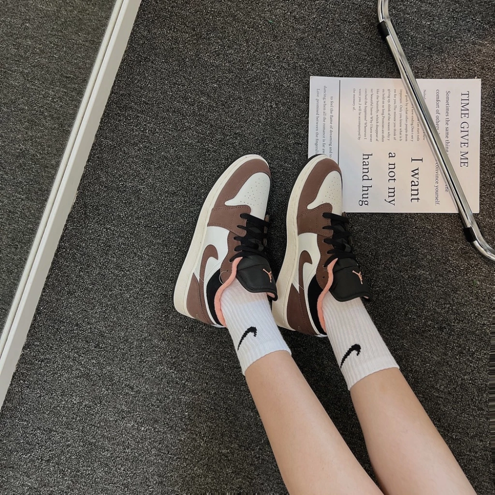 AJ1 Low Chocolate BIiss 白棕小摩卡DC6991-200 DM0589-200-細節圖3