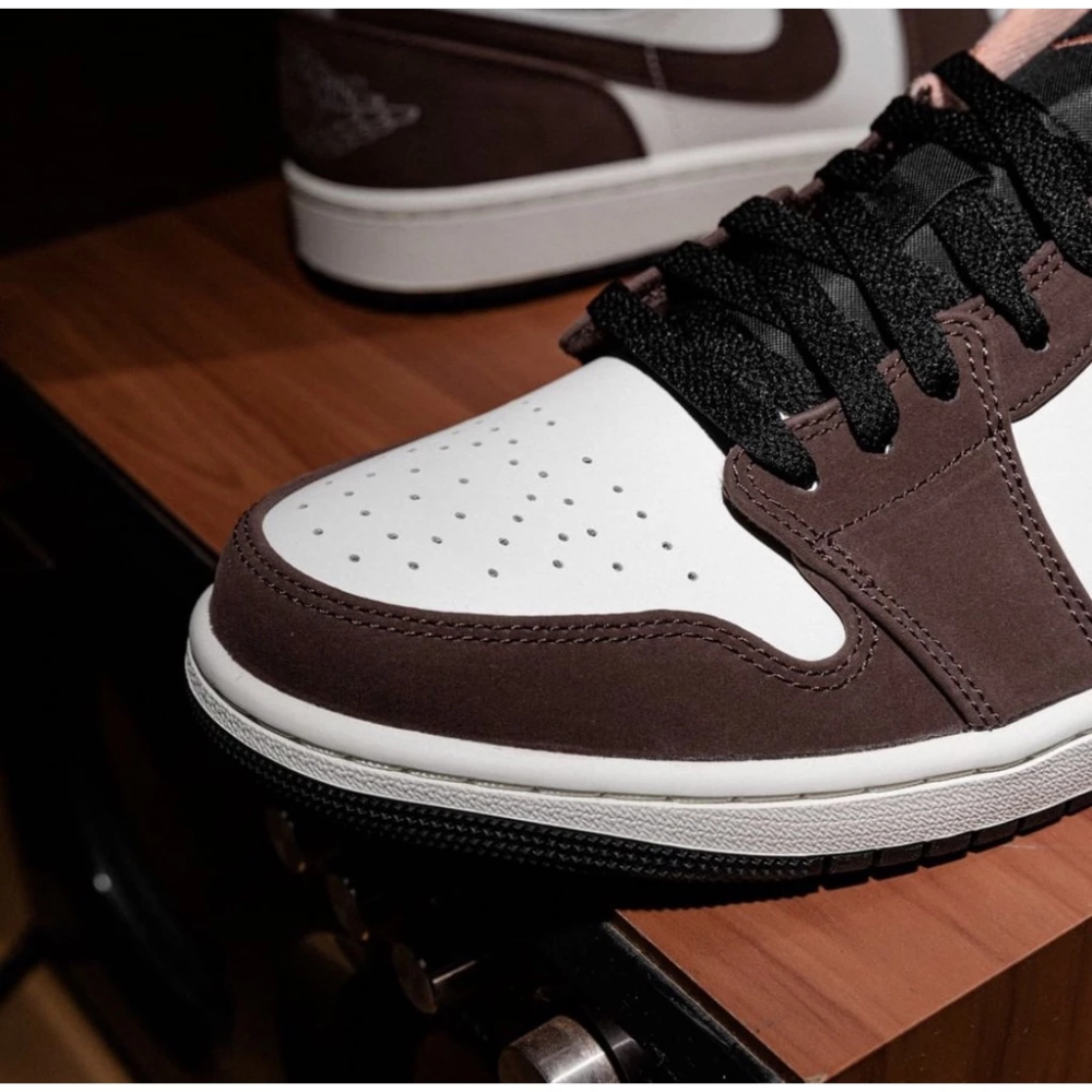 AJ1 Low Chocolate BIiss 白棕小摩卡DC6991-200 DM0589-200-細節圖4
