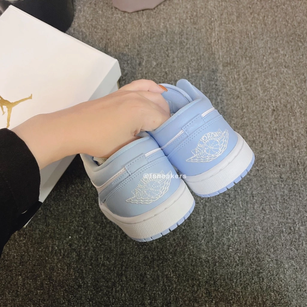 AJ1 WMNS Low ＂Aluminum＂ DC0774-141 白藍-細節圖2