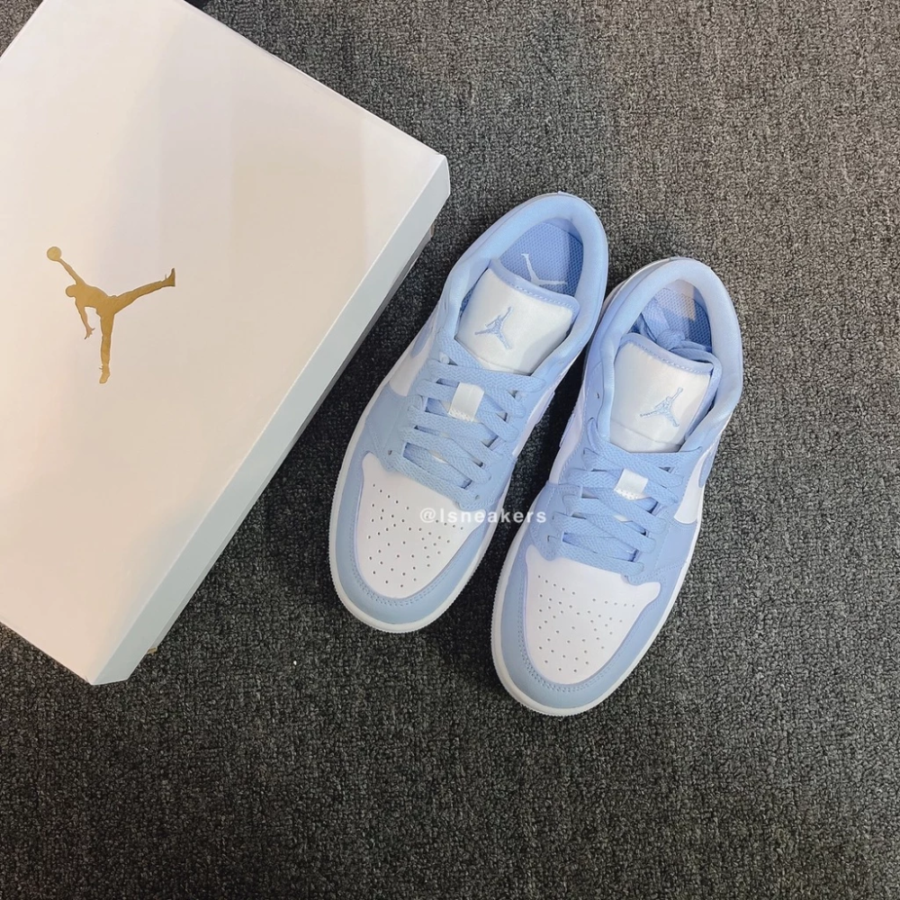 AJ1 WMNS Low ＂Aluminum＂ DC0774-141 白藍-細節圖4