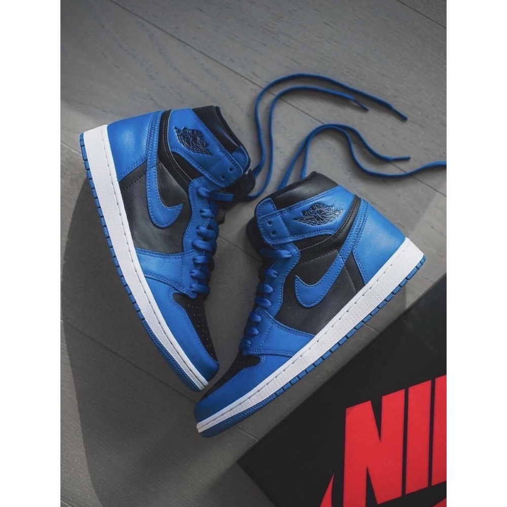 Air Jordan 1 High OG 黑藍 皇家藍 男女鞋 555088-404-規格圖9