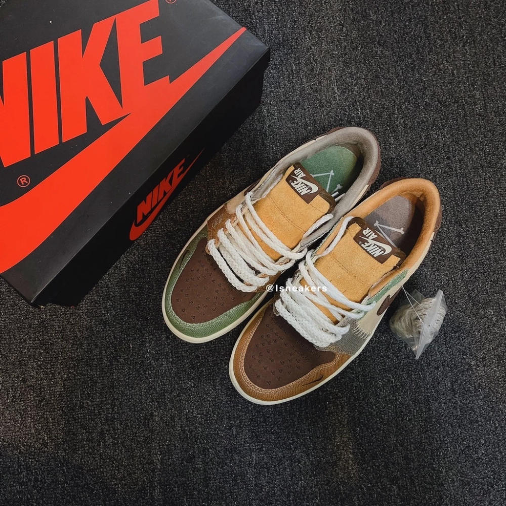 AJ1 Retro Low OG Voodoo 巫毒咖啡 DZ7292-200-細節圖2