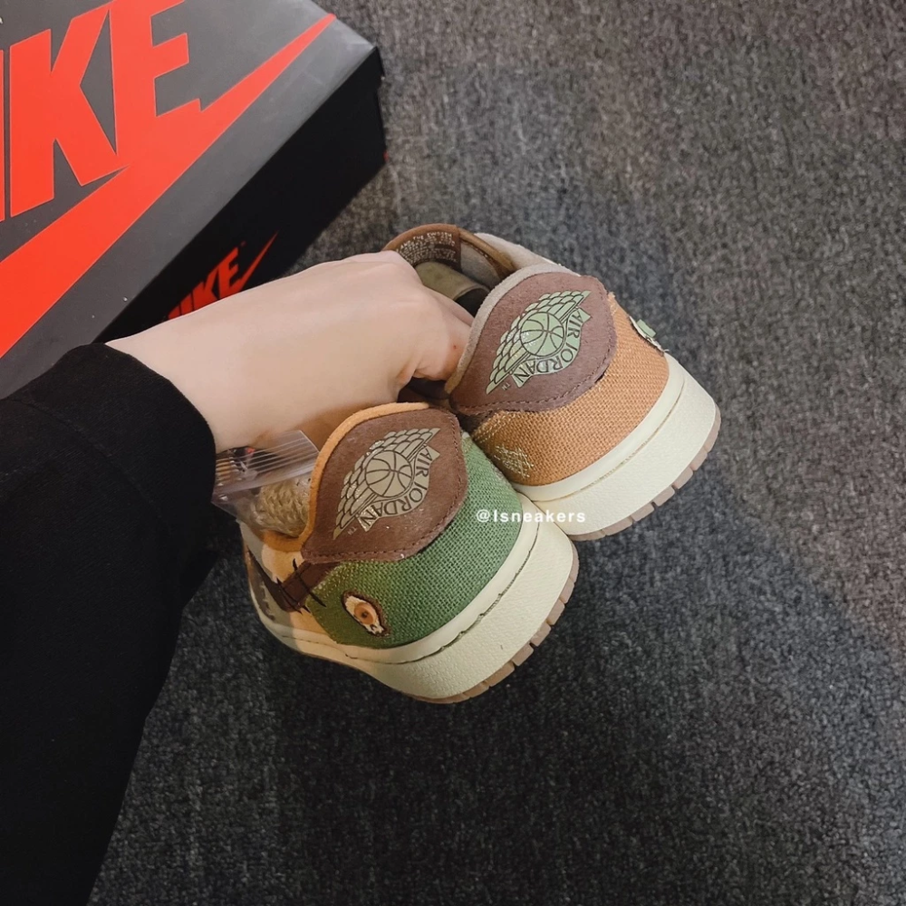 AJ1 Retro Low OG Voodoo 巫毒咖啡 DZ7292-200-細節圖4