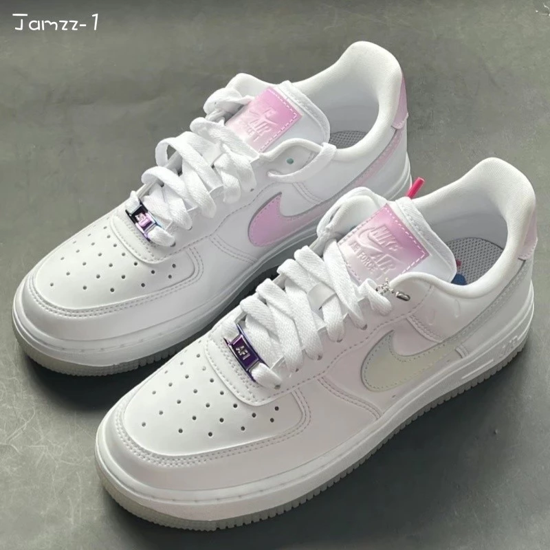 Nike Air Force 1 Low ＂UV＂ 白色 變色龍 熱感應 男女同款 板鞋 休閒鞋 FZ5531-111-細節圖2
