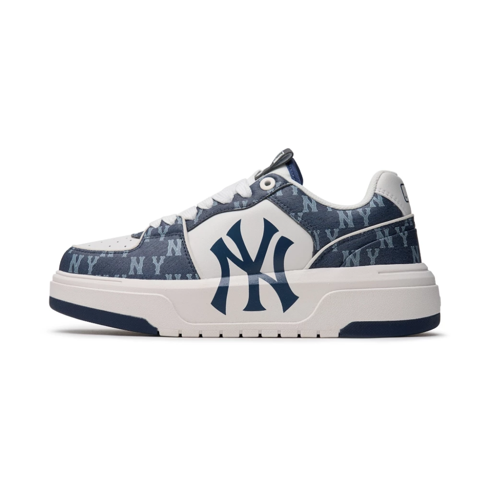 MLB 牛仔丹寧MONOGRAM老爹鞋學長鞋 ChunkyLiner洋基隊(3ASXCLD4N-兩款任選)-規格圖11