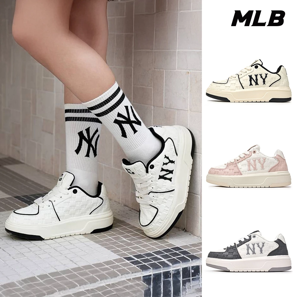 MLB Monogram老爹鞋 學長鞋 ChunkyLiner 紐約洋基 (3ASXE035N-三款任選)-細節圖3
