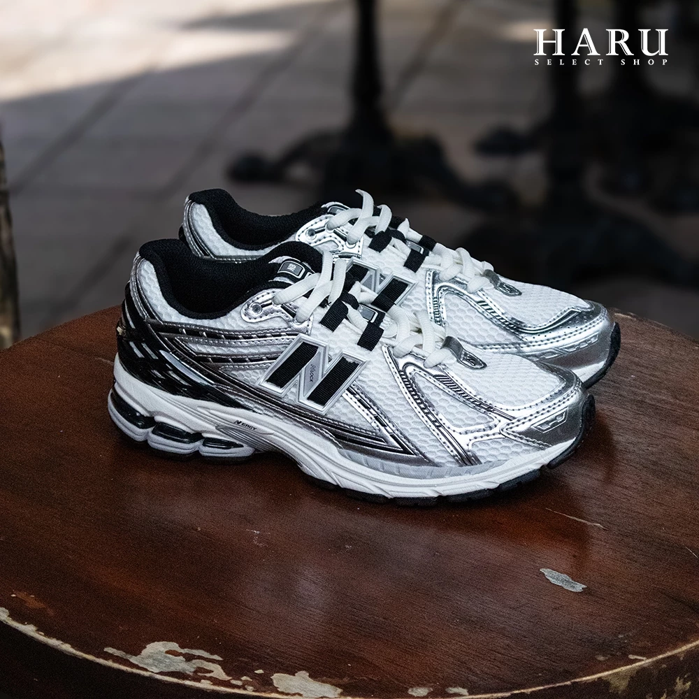 NB New Balance 1906男女同款 復古鞋 Y2K 奶油白銀黑色 M1906RER D楦-細節圖2