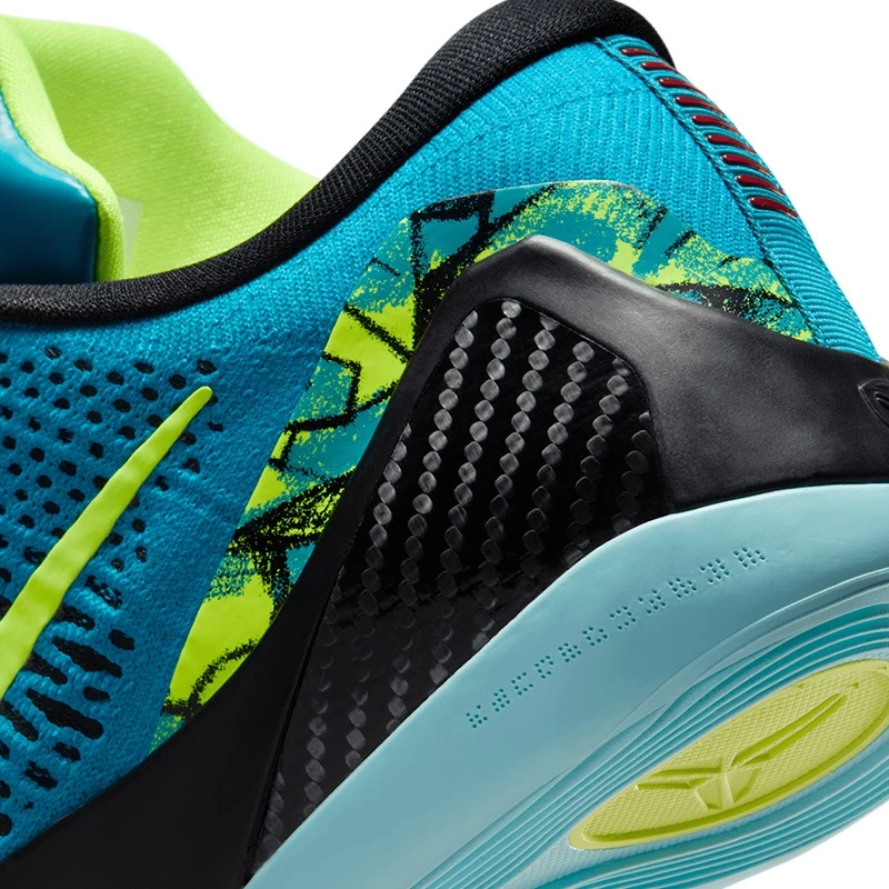 Nike Kobe 9 Elite Low Perspective 綠松石 籃球鞋 男鞋 IO3673-400-細節圖8