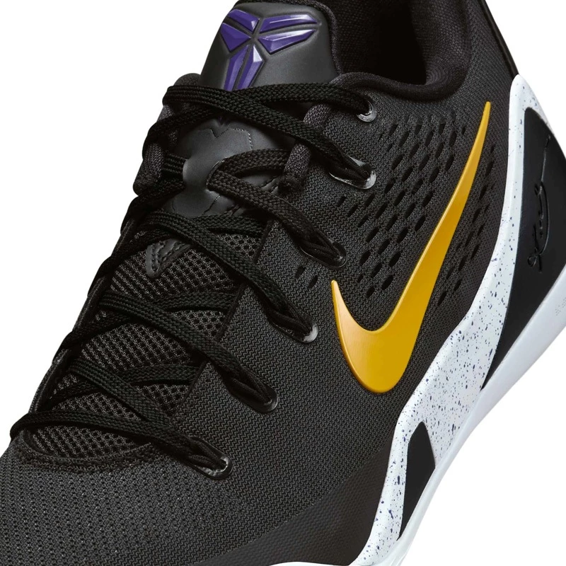 Nike Kobe 9 EM Low Protro 黑曼巴 黑金 籃球鞋 男款 IH1401-002-細節圖8