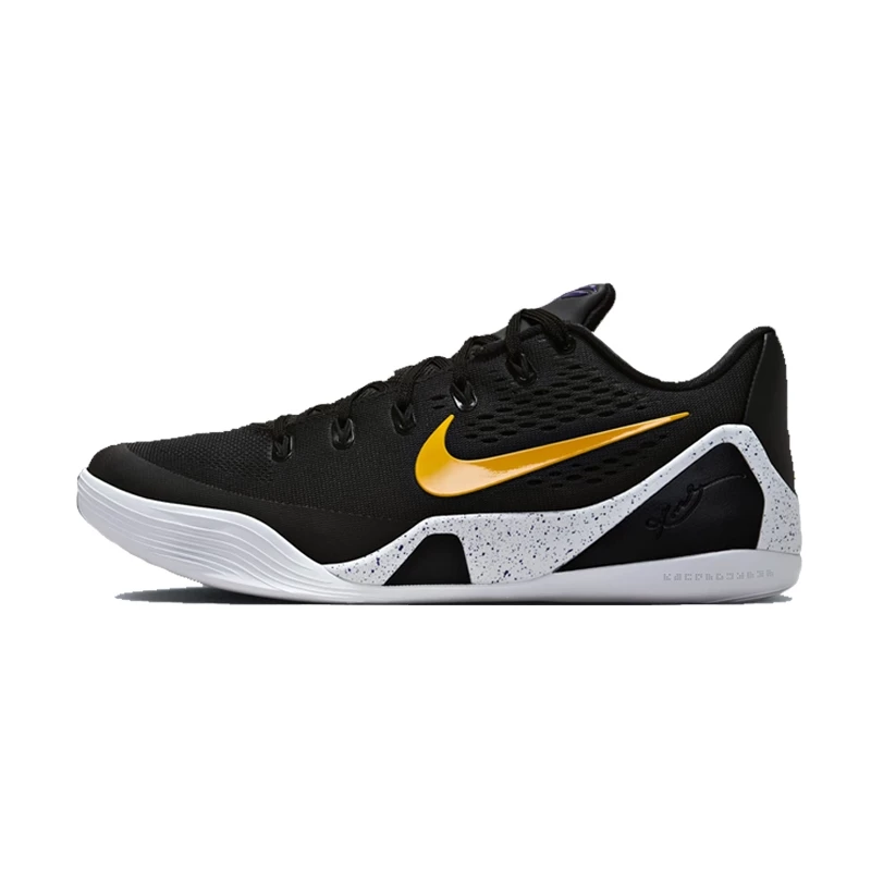 Nike Kobe 9 EM Low Protro 黑曼巴 黑金 籃球鞋 男款 IH1401-002-規格圖8