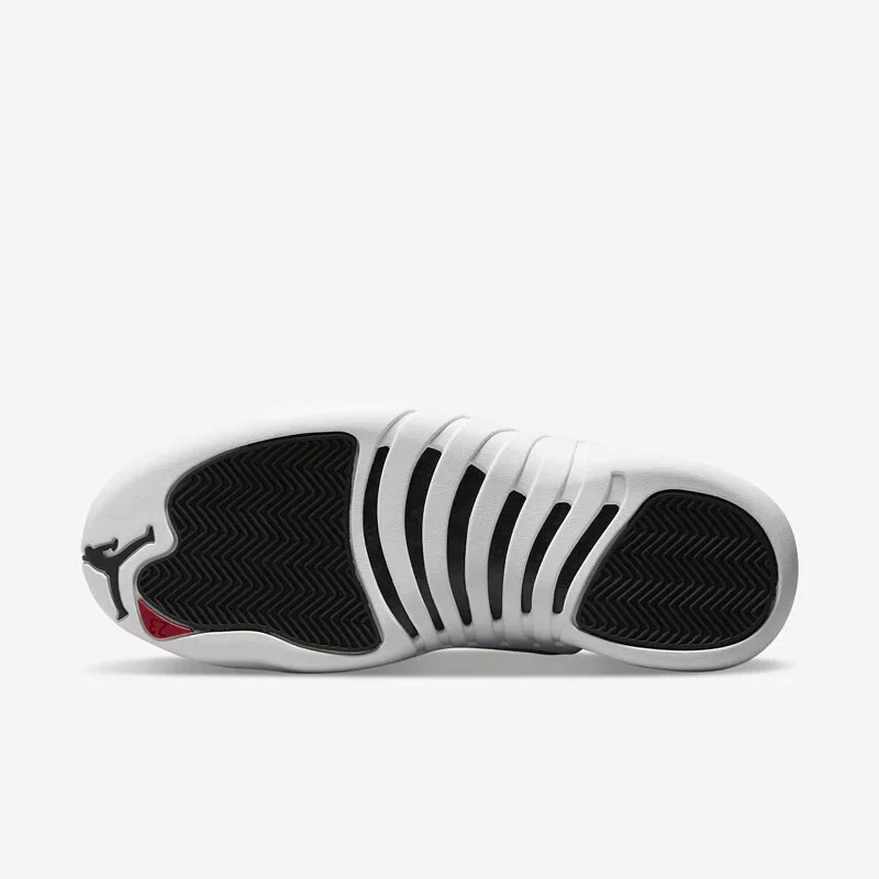 Air Jordan 12 GS ＂ Playoffs ＂ 2022 季後賽 黑白 女鞋 153265-006-細節圖5