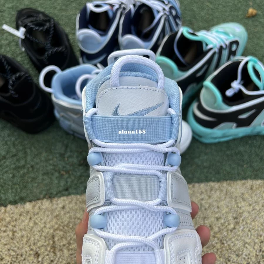 Nike Air More Uptempo 96 天空藍 大Air 白藍漸變 籃球鞋 dj5159-400-細節圖4