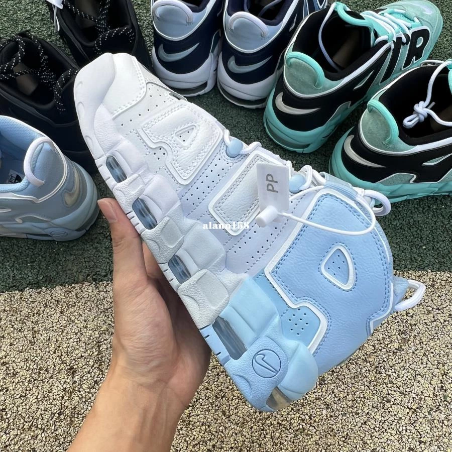 Nike Air More Uptempo 96 天空藍 大Air 白藍漸變 籃球鞋 dj5159-400-細節圖7